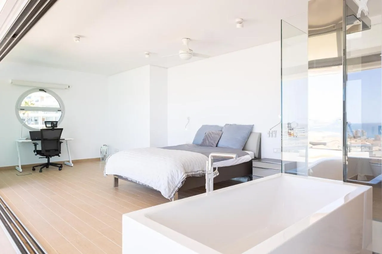 Ensuite Penthouse Panoramic Sea View With Jacuzzi Fuengirola Apartment